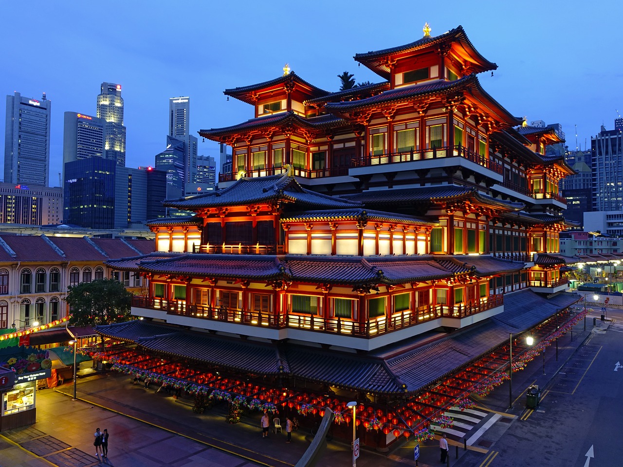 Singapore temple
